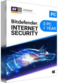 Bitdefender Internet Security - 3 PCs - 1 Year EU