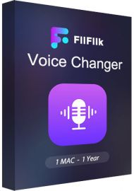 FliFlik Voice Changer - 1 Mac - 1 Year